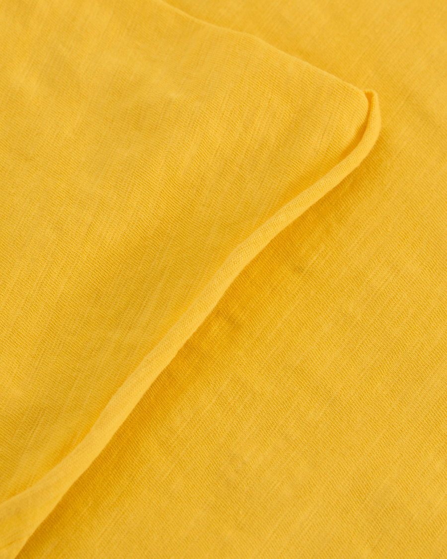 Herren | T-Shirts | Nudie Jeans | Roger Slub Tee Sun Yellow