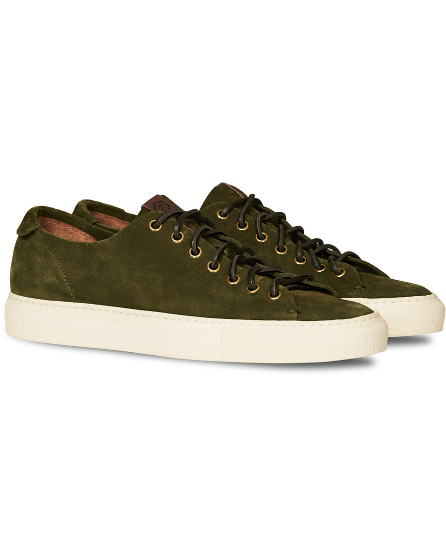 Herren | Buttero Suede Sneaker Green | Buttero | Suede Sneaker Green