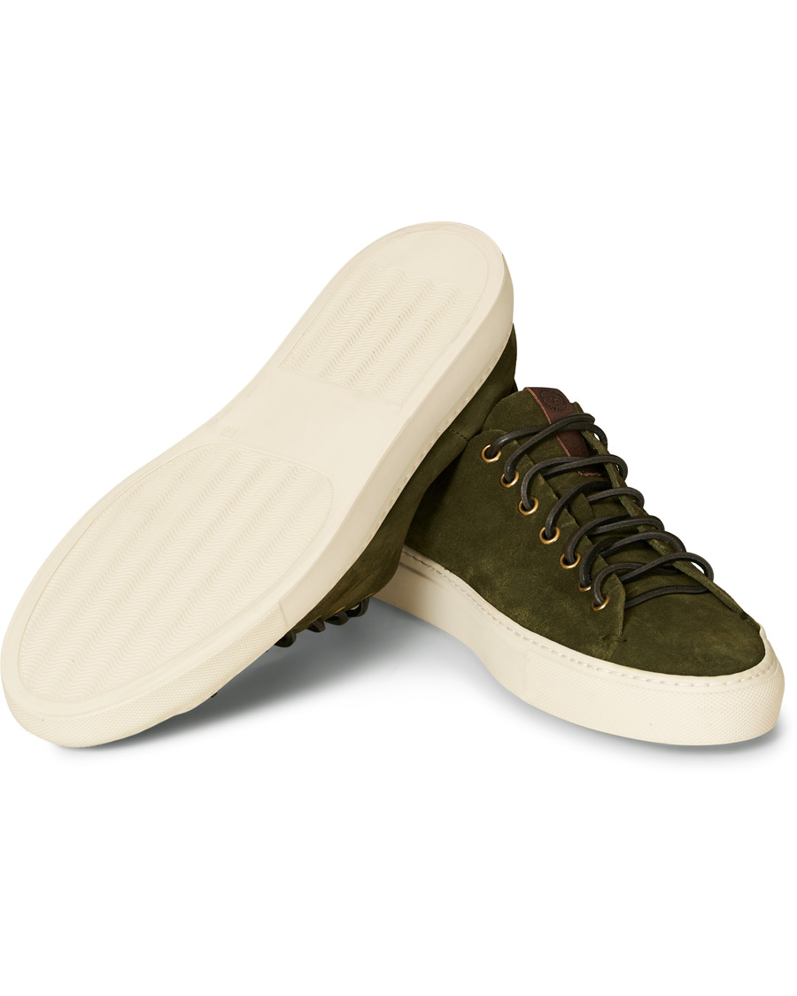 Herren | Buttero Suede Sneaker Green | Buttero | Suede Sneaker Green