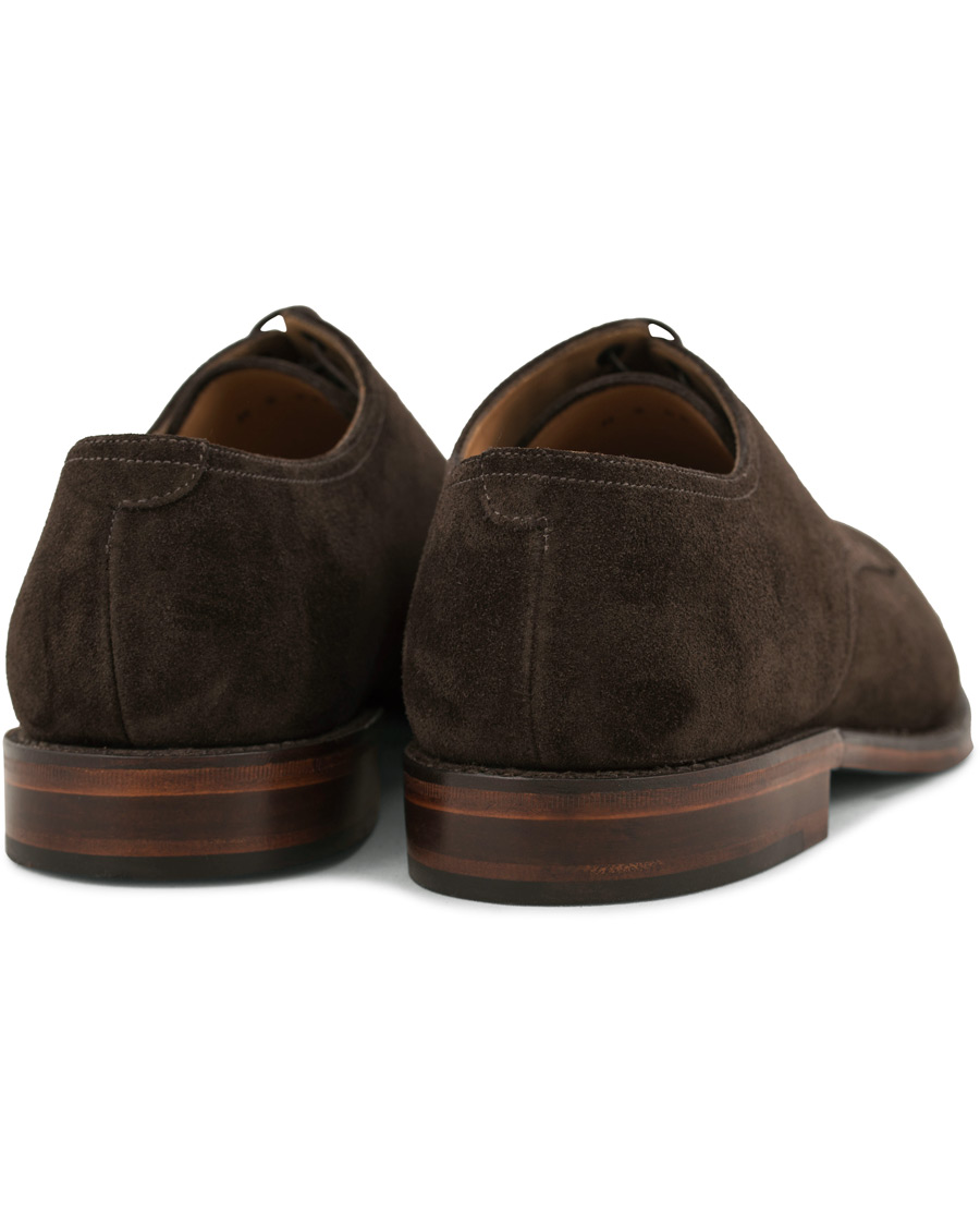 Herren | Loake 1880 Ealing Derby Split Toe Dark Brown Suede | Loake 1880 | Ealing Derby Split Toe Dark Brown Suede