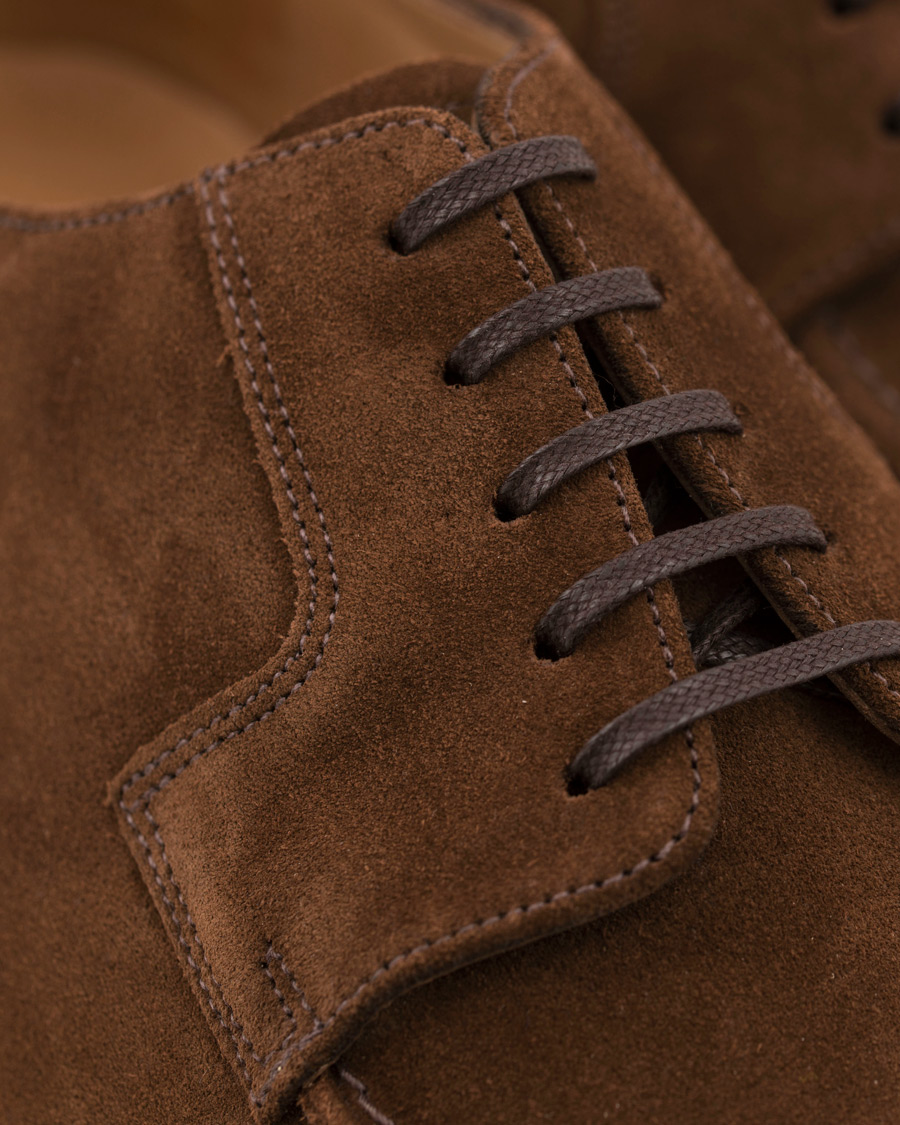 Herren | Loake 1880 Legacy Avon Derby Split Toe Brown Suede | Loake 1880 Legacy | Avon Derby Split Toe Brown Suede