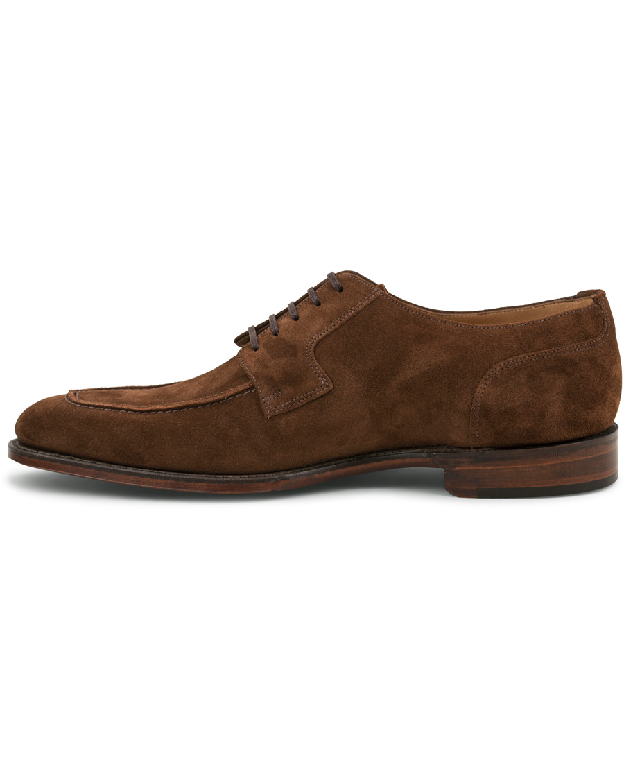 Herren | Loake 1880 Legacy Avon Derby Split Toe Brown Suede | Loake 1880 Legacy | Avon Derby Split Toe Brown Suede