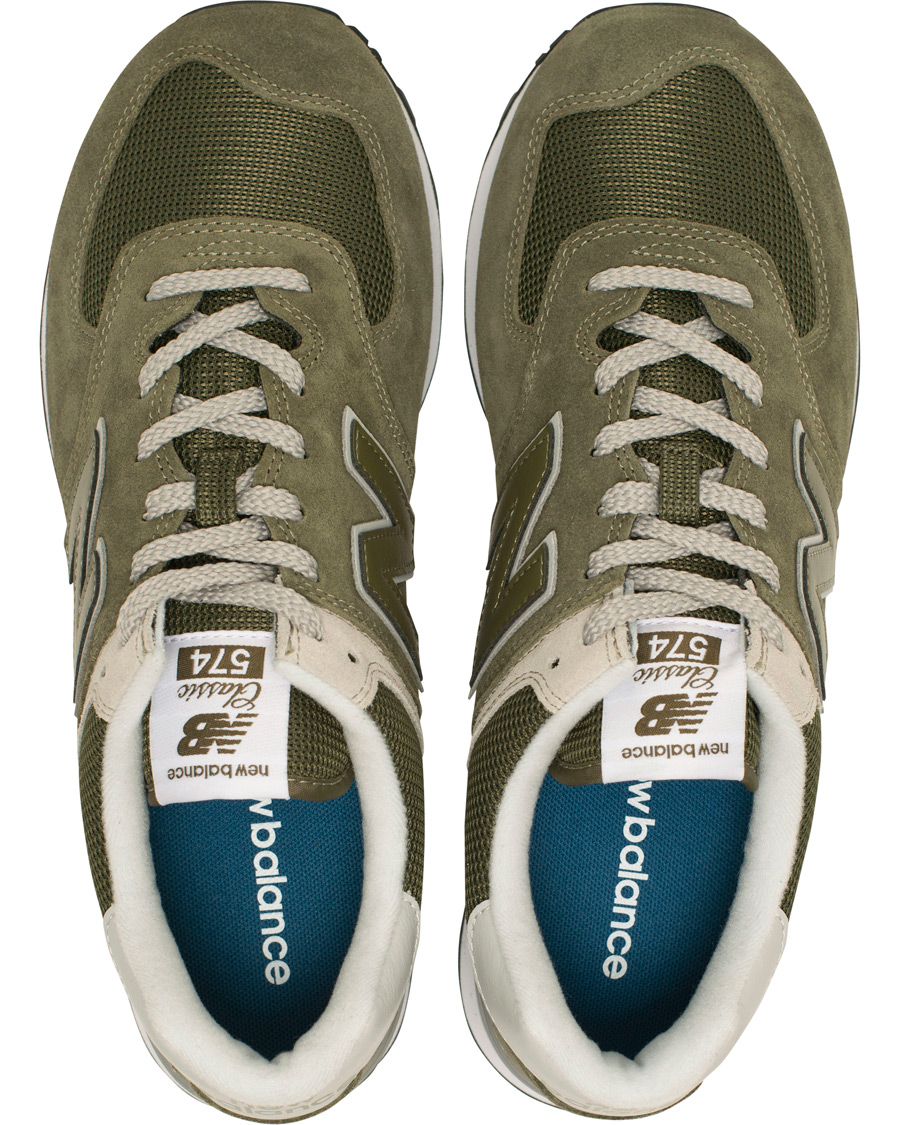 New Balance 574 Running Sneaker Olive bei Care of Carl