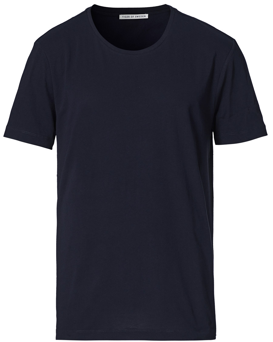 Herren | T-Shirts | Tiger of Sweden | Legacy Crew Neck Tee Navy