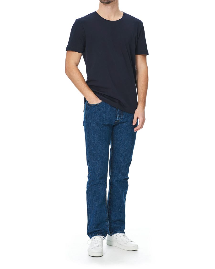 Herren | T-Shirts | Tiger of Sweden | Legacy Crew Neck Tee Navy