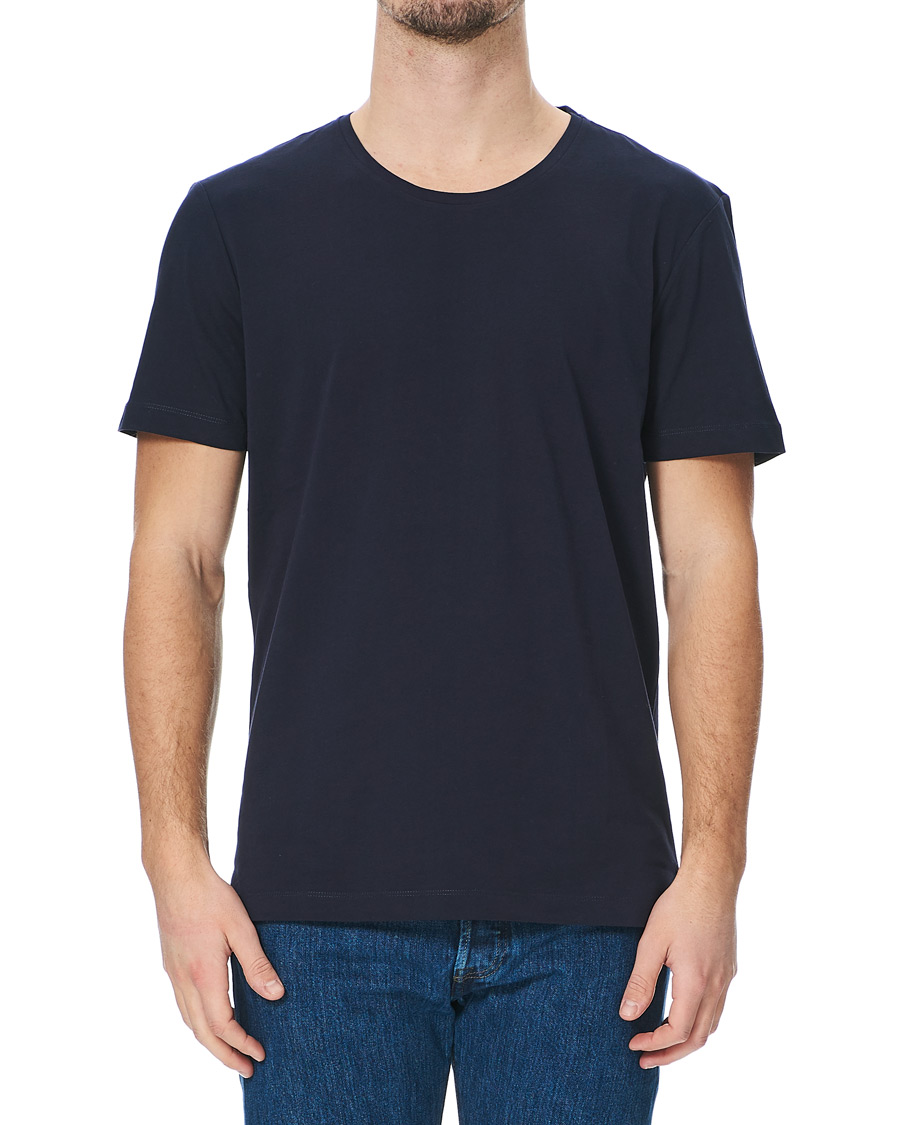 Herren | T-Shirts | Tiger of Sweden | Legacy Crew Neck Tee Navy