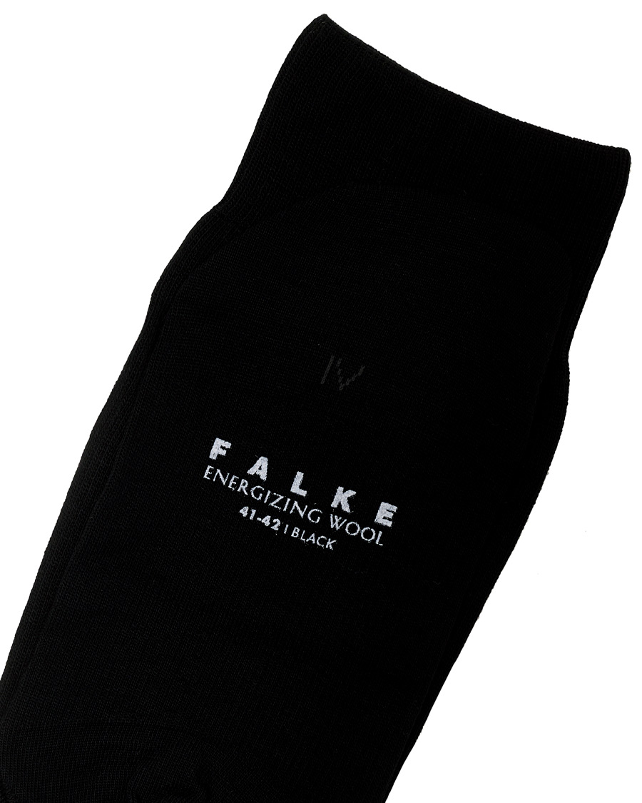 Herren | Unterwäsche | Falke | Energizing Wool Knee High Sock Black