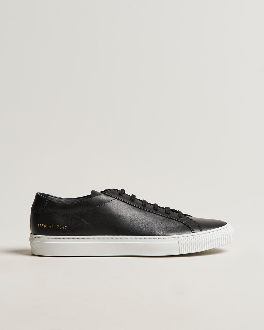 Herren |  | Common Projects | Original Achilles Sneaker Black With White Sole