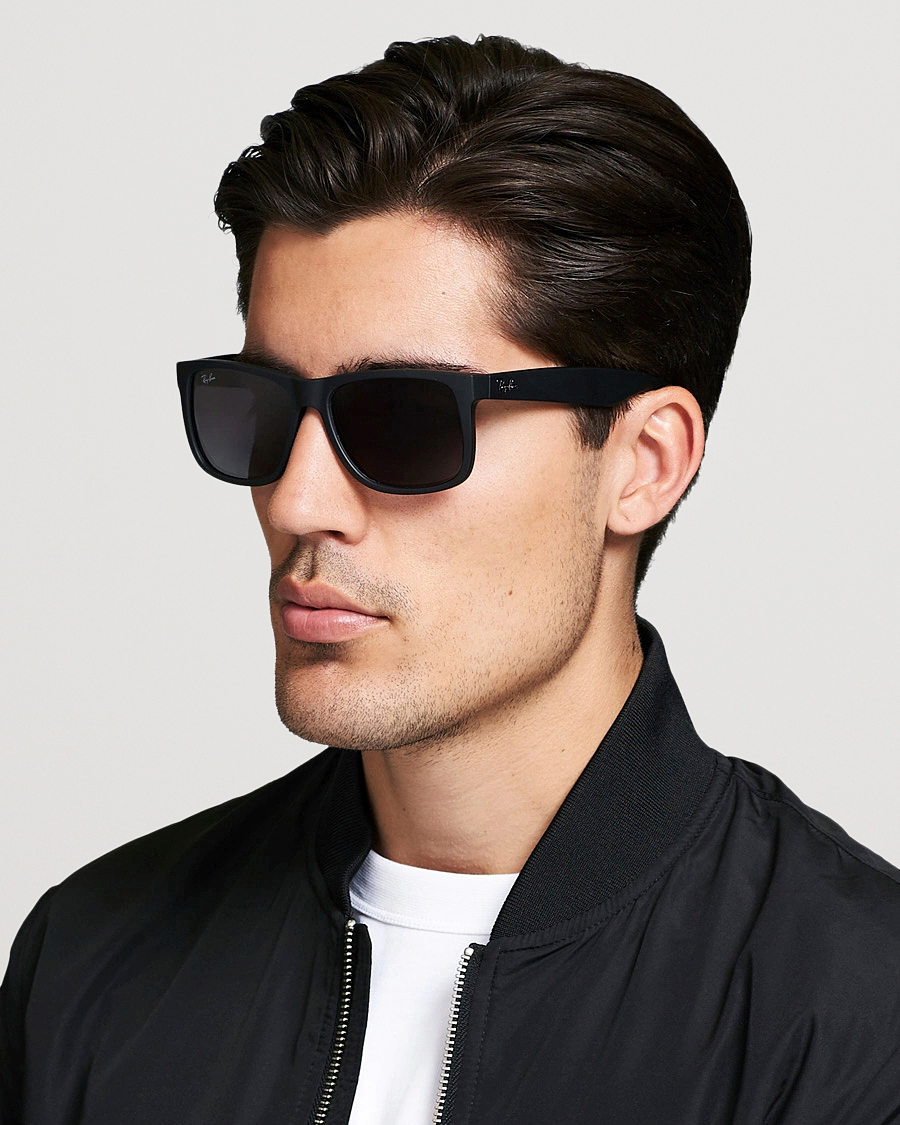 Herren |  | Ray-Ban | 0RB4165 Justin Sunglasses Matte Black