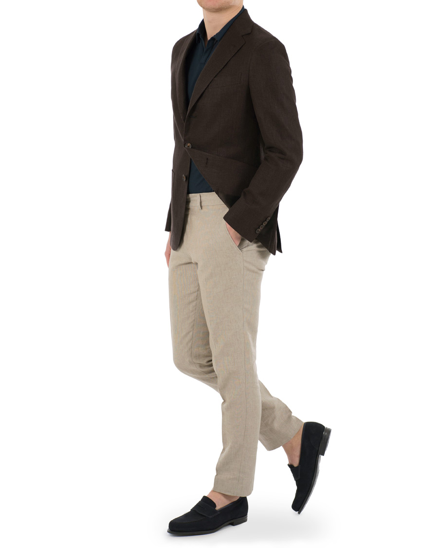 Herren | Crockett & Jones MTO Harvard City Sole Navy Suede | Crockett & Jones | MTO Harvard City Sole Navy Suede