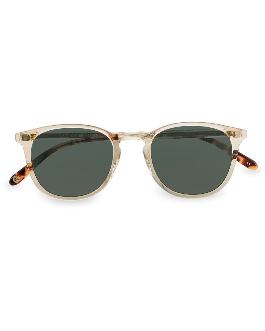 Herren | Sonnenbrillen | Garrett Leight | Kinney 49 Sunglasses Dark Tortoise/Blue Smoke Polarized