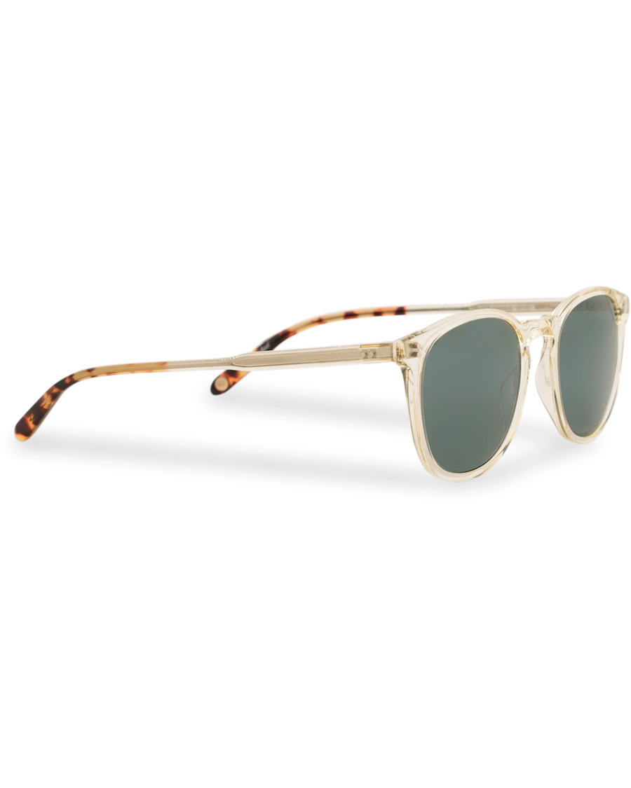 Herren | Sonnenbrillen | Garrett Leight | Kinney 49 Sunglasses Dark Tortoise/Blue Smoke Polarized