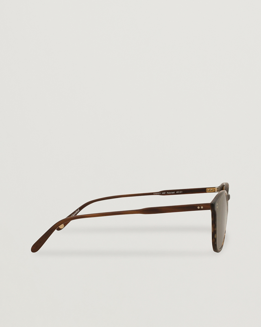 Herren | Sonnenbrillen | Garrett Leight | Kinney 49 Sunglasses Matte Brandy Tortoise/Brown Polarized