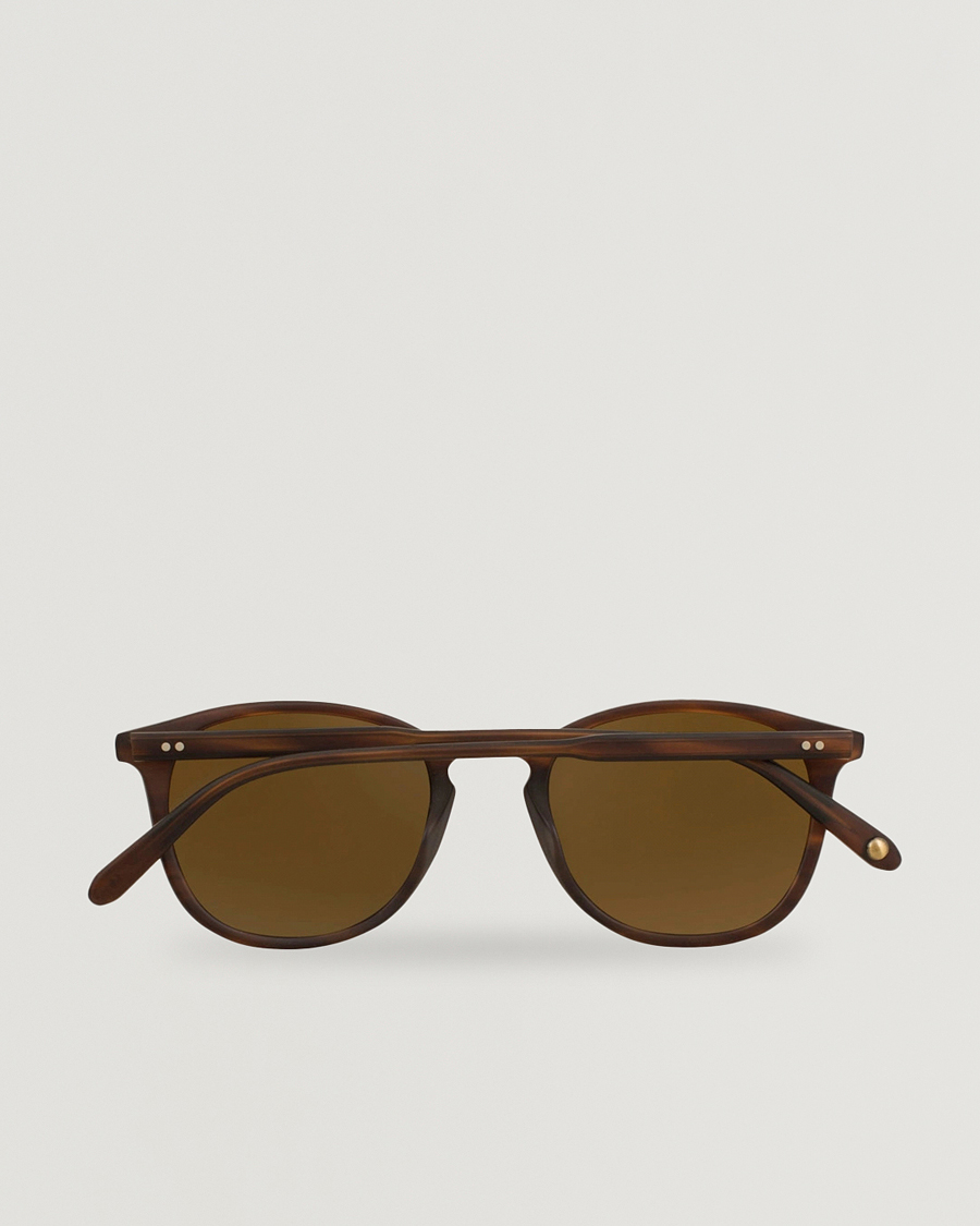 Herren | Sonnenbrillen | Garrett Leight | Kinney 49 Sunglasses Matte Brandy Tortoise/Brown Polarized