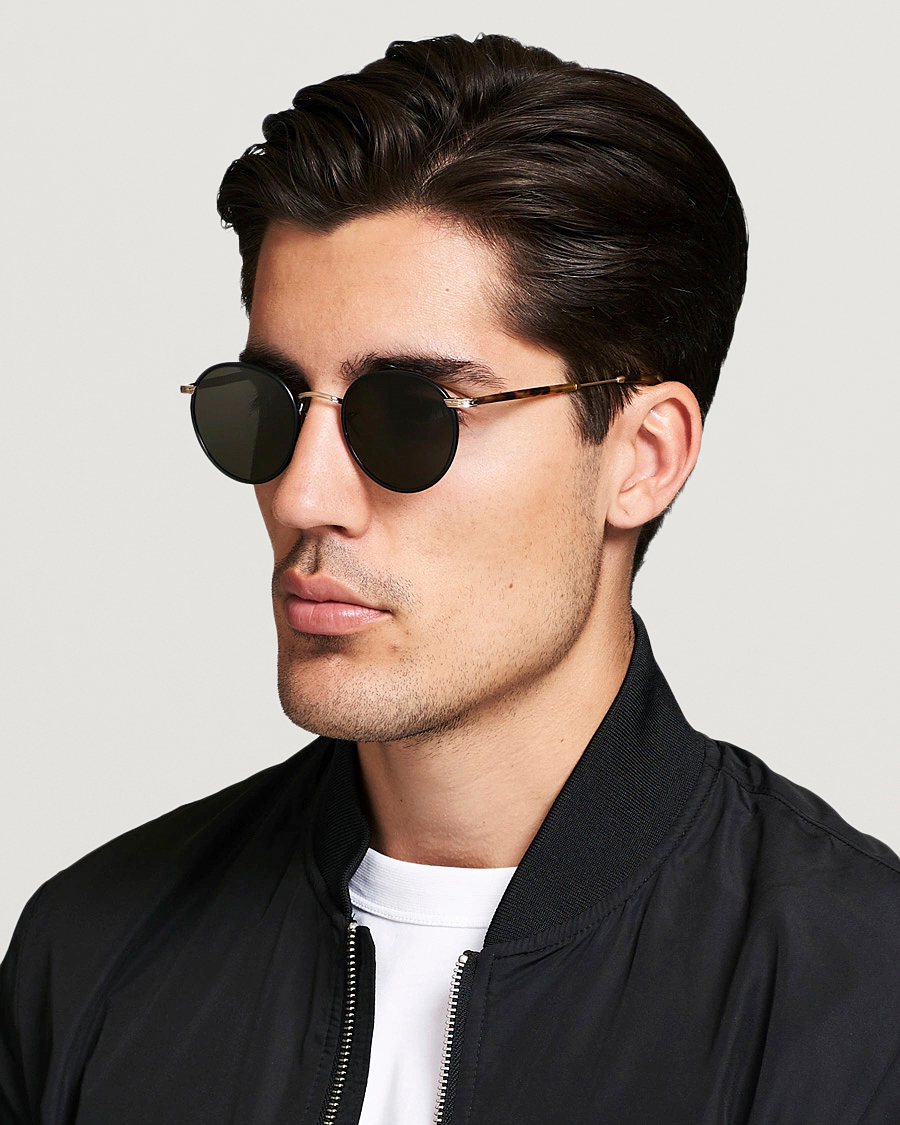 Herren | Garrett Leight | Garrett Leight | Wilson 49 Sunglasses Matte Black/Tortoise/Pure Grey