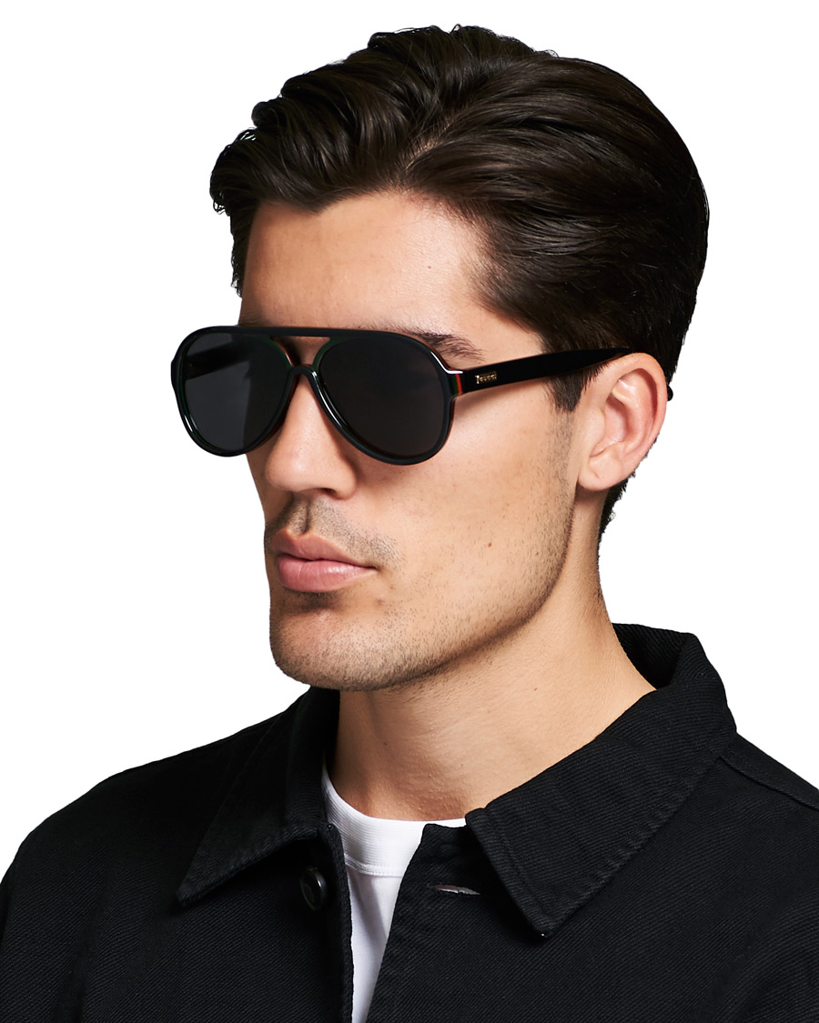 Herren | Gucci GG0270S Sunglasses Black | Gucci | GG0270S Sunglasses Black