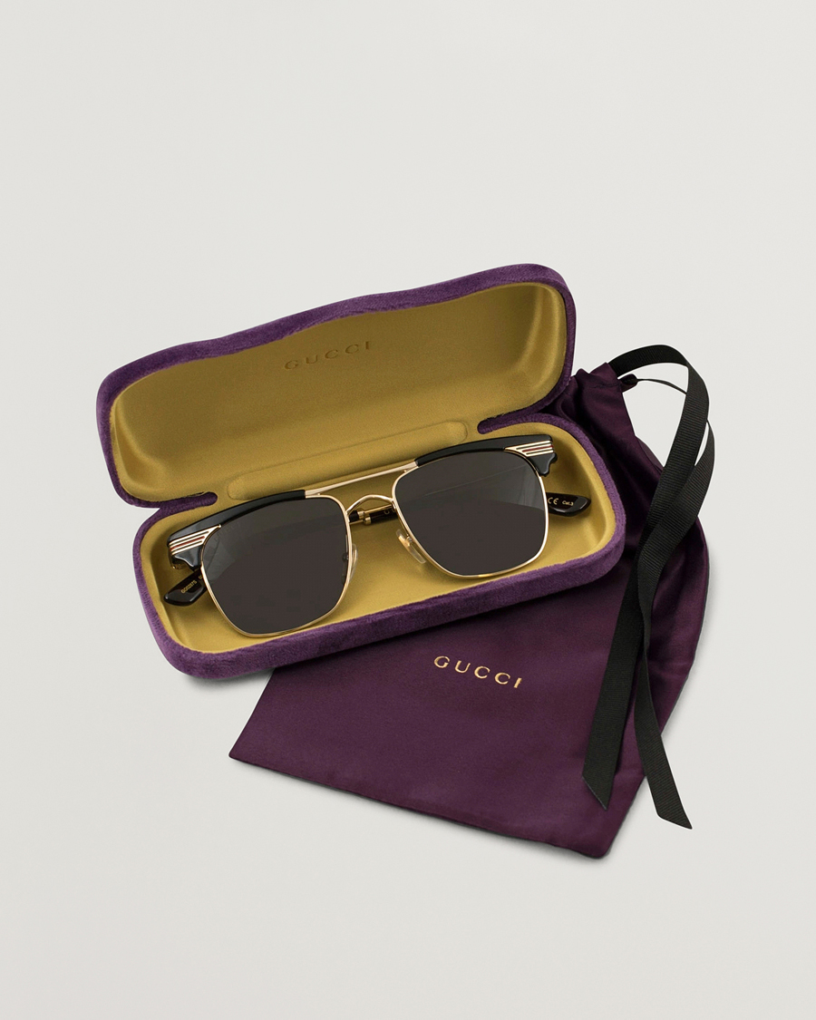 Herren | Gucci GG0287S Sunglasses Black | Gucci | GG0287S Sunglasses Black