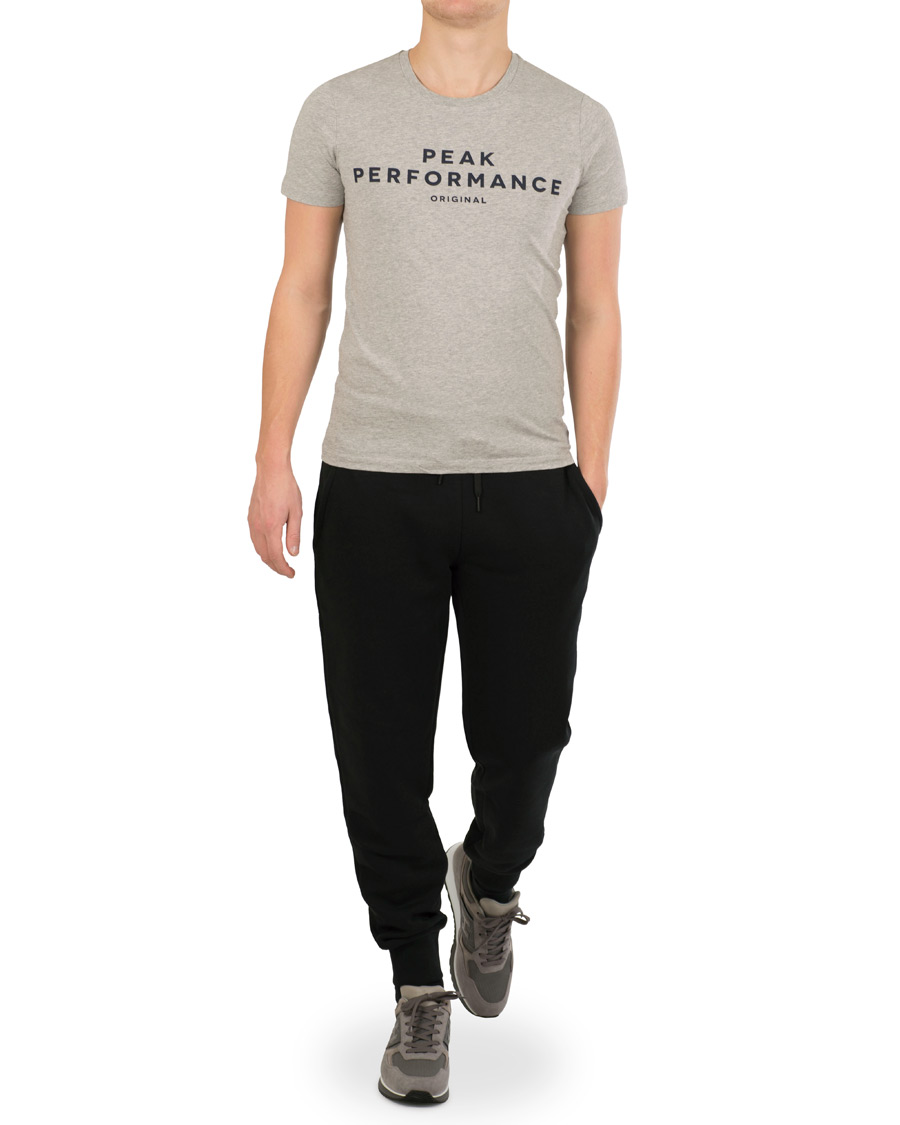 Herren | Hosen | Peak Performance | Logo Sweatpants Black