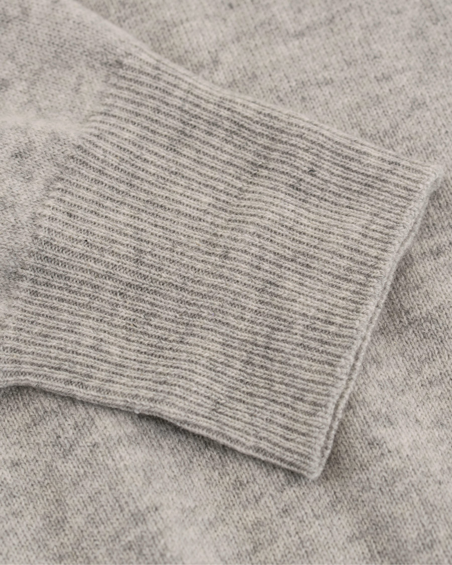 Herren | Pullover | Soft Goat | Cashmere Hoodie Light Grey
