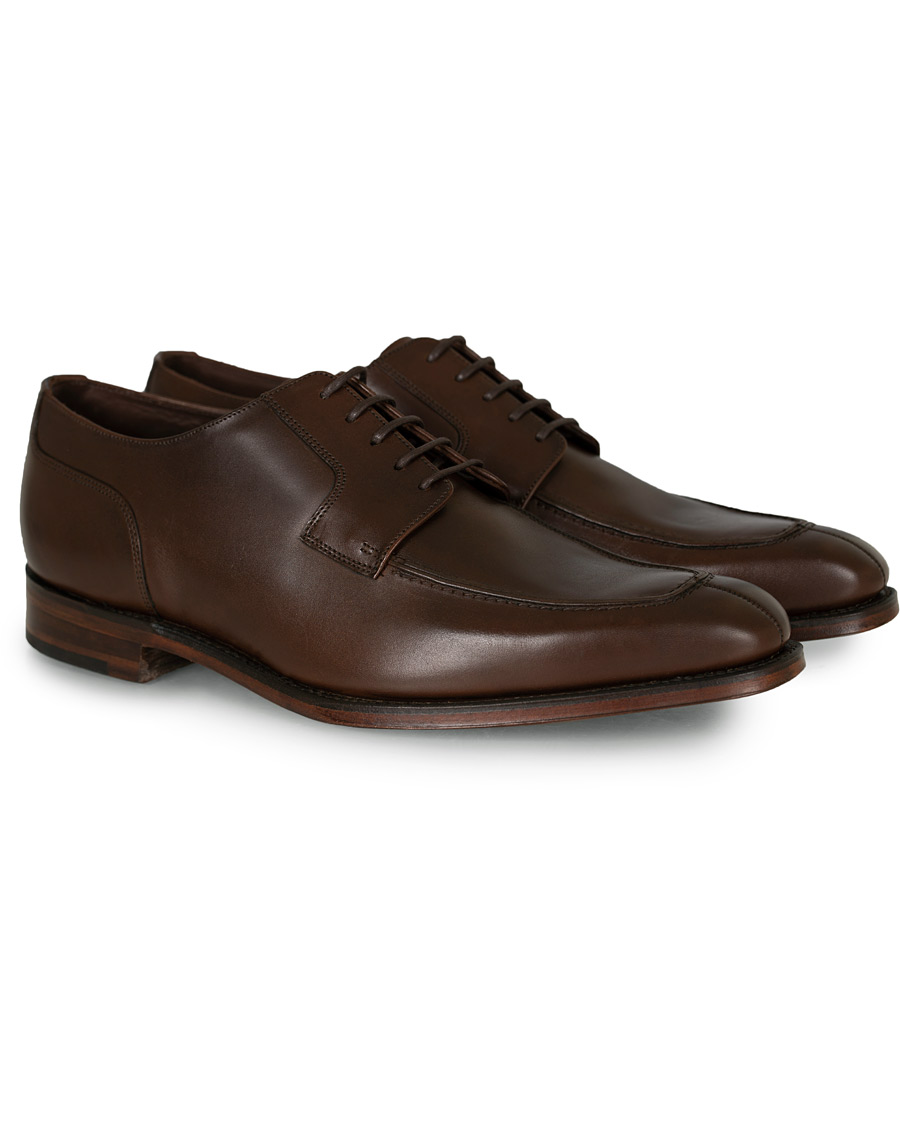 Herren | Loake 1880 Legacy Avon Derby Split Toe Dark Brown Calf | Loake 1880 Legacy | Avon Derby Split Toe Dark Brown Calf