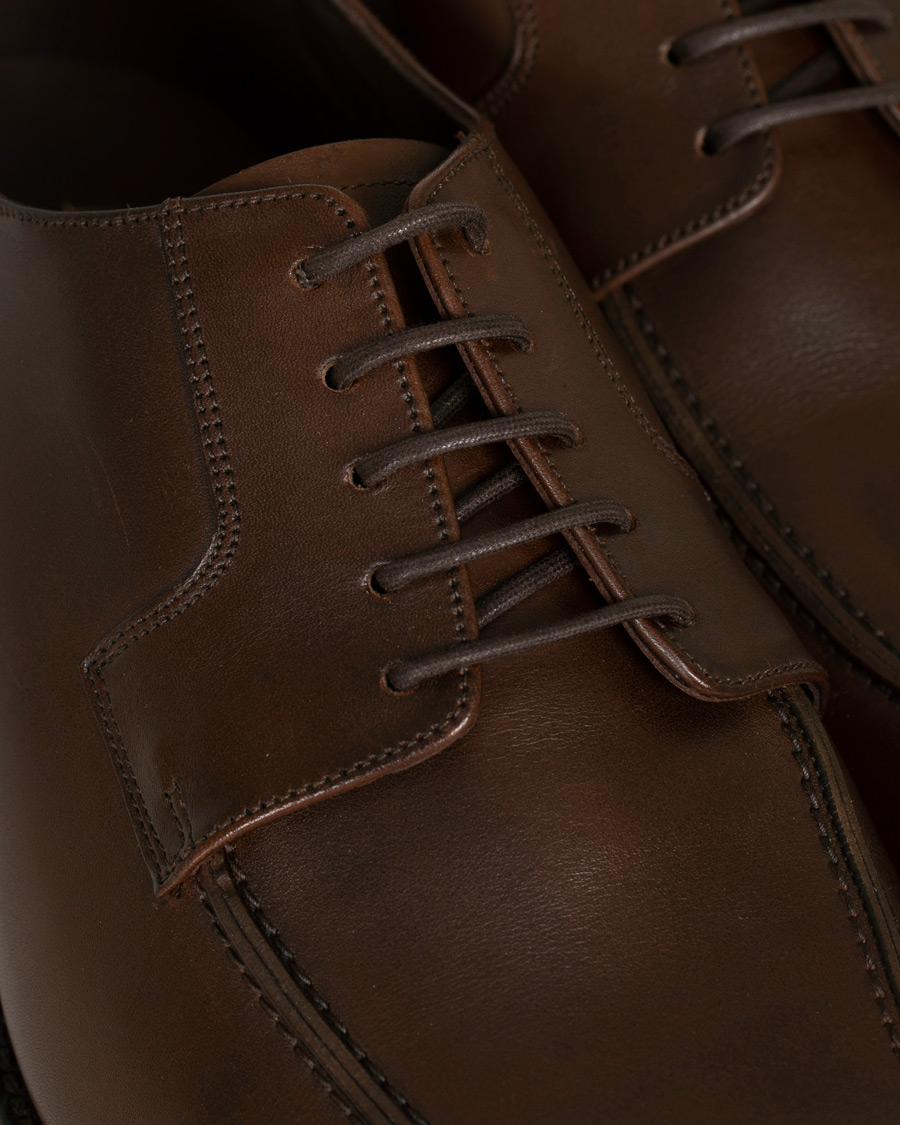 Herren | Loake 1880 Legacy Avon Derby Split Toe Dark Brown Calf | Loake 1880 Legacy | Avon Derby Split Toe Dark Brown Calf