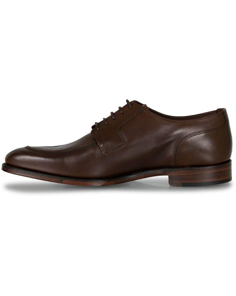 Herren | Loake 1880 Legacy Avon Derby Split Toe Dark Brown Calf | Loake 1880 Legacy | Avon Derby Split Toe Dark Brown Calf