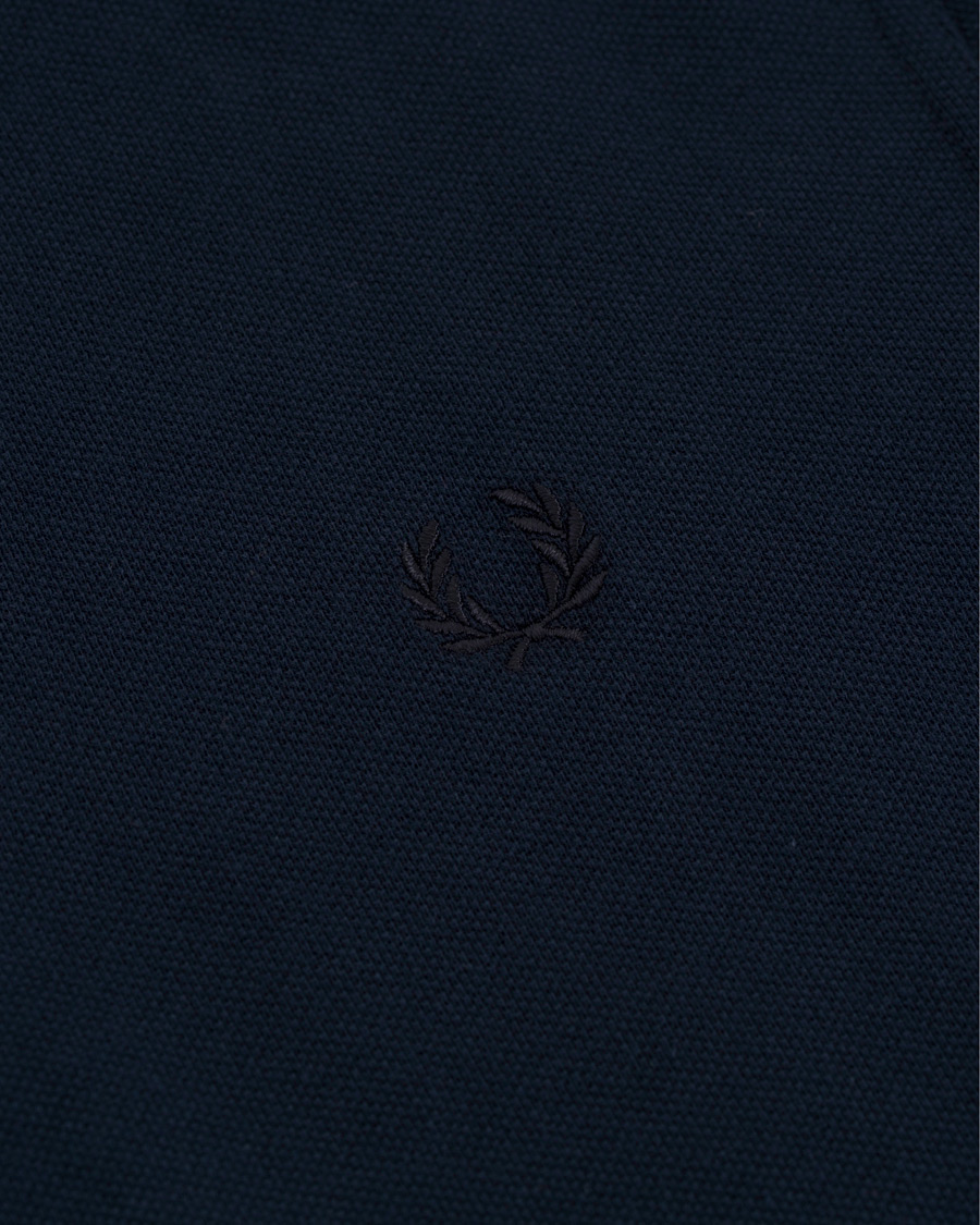 Herren | Poloshirts | Fred Perry | Twin Tip Polo Carbon Blue
