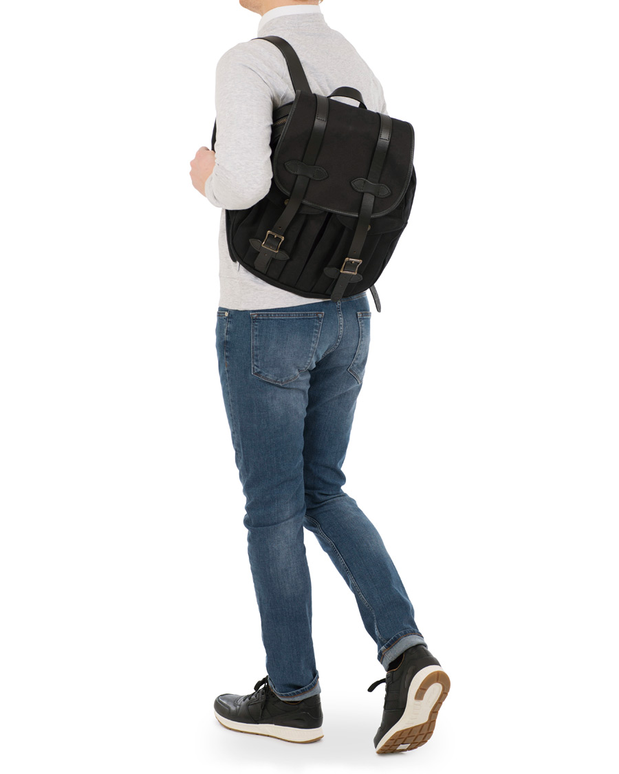 Herren | Taschen | Filson | Rucksack Black Canvas