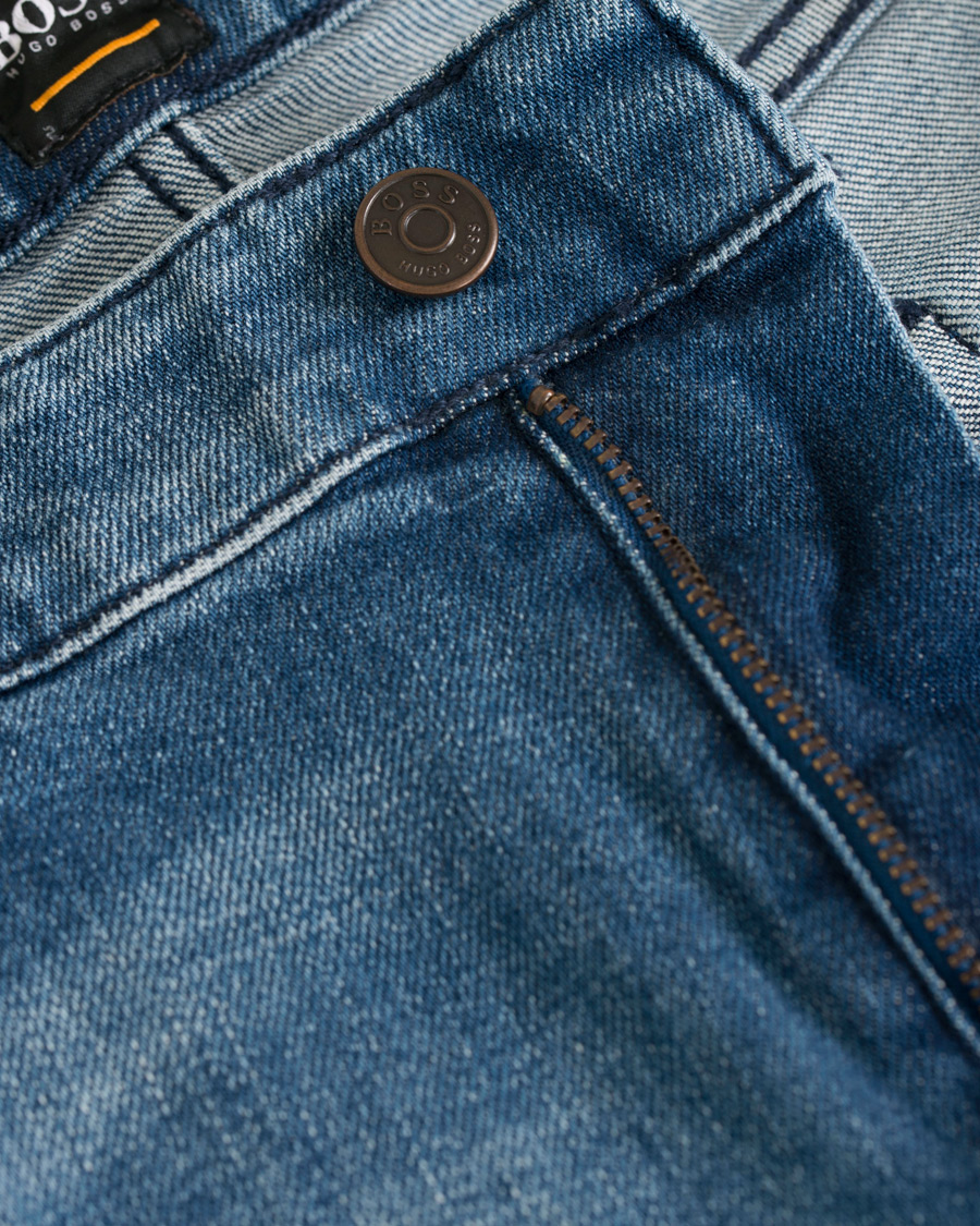 Herren | Jeans | BOSS ORANGE | BOSS Casual Maine Regular Fit Stretch Jeans Bright Blue