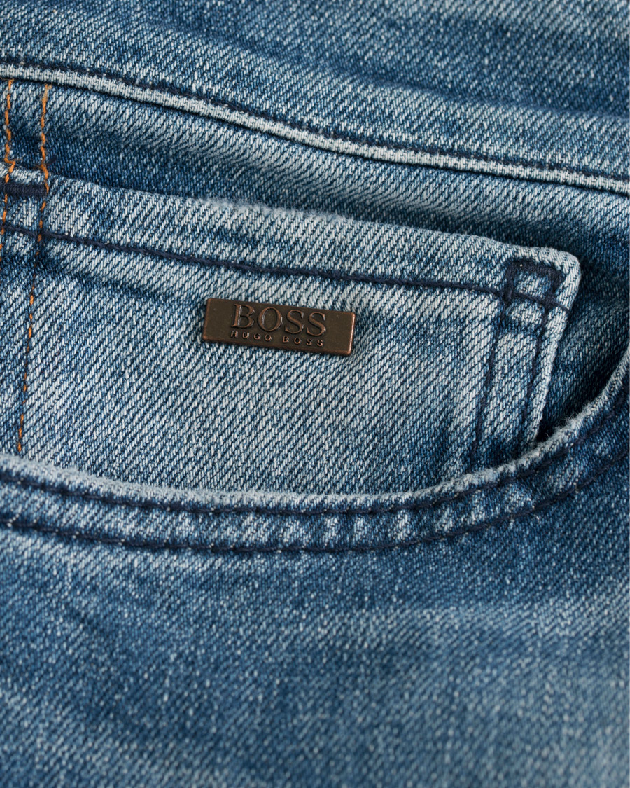 Herren | Jeans | BOSS ORANGE | BOSS Casual Maine Regular Fit Stretch Jeans Bright Blue