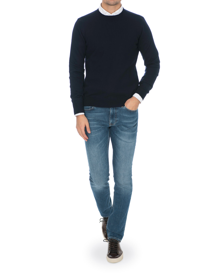 Herren | Jeans | BOSS ORANGE | BOSS Casual Delaware Slim Fit Stretch Jeans Aqua Blue