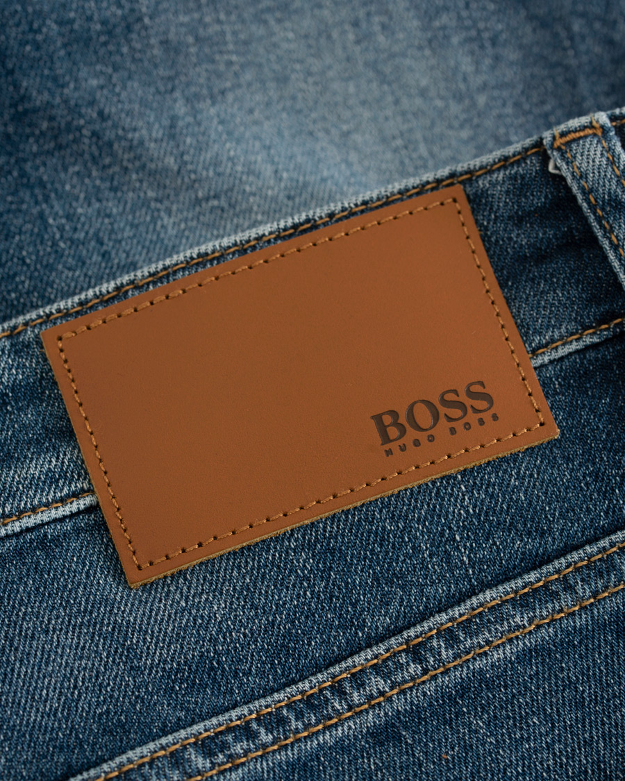 Herren | Jeans | BOSS ORANGE | BOSS Casual Delaware Slim Fit Stretch Jeans Aqua Blue
