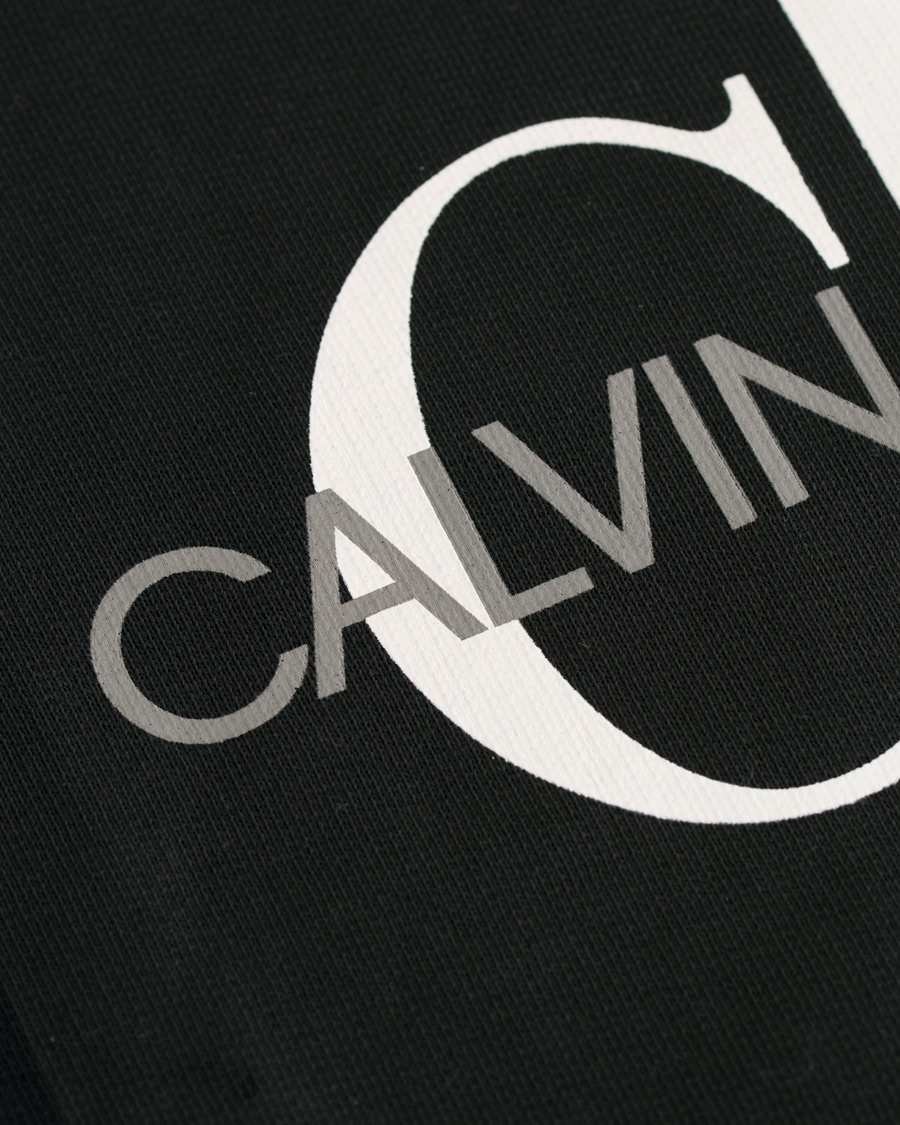 Herren | Pullover | Calvin Klein Jeans | Basic Monogram Logo Crew Neck Sweatshirt Black