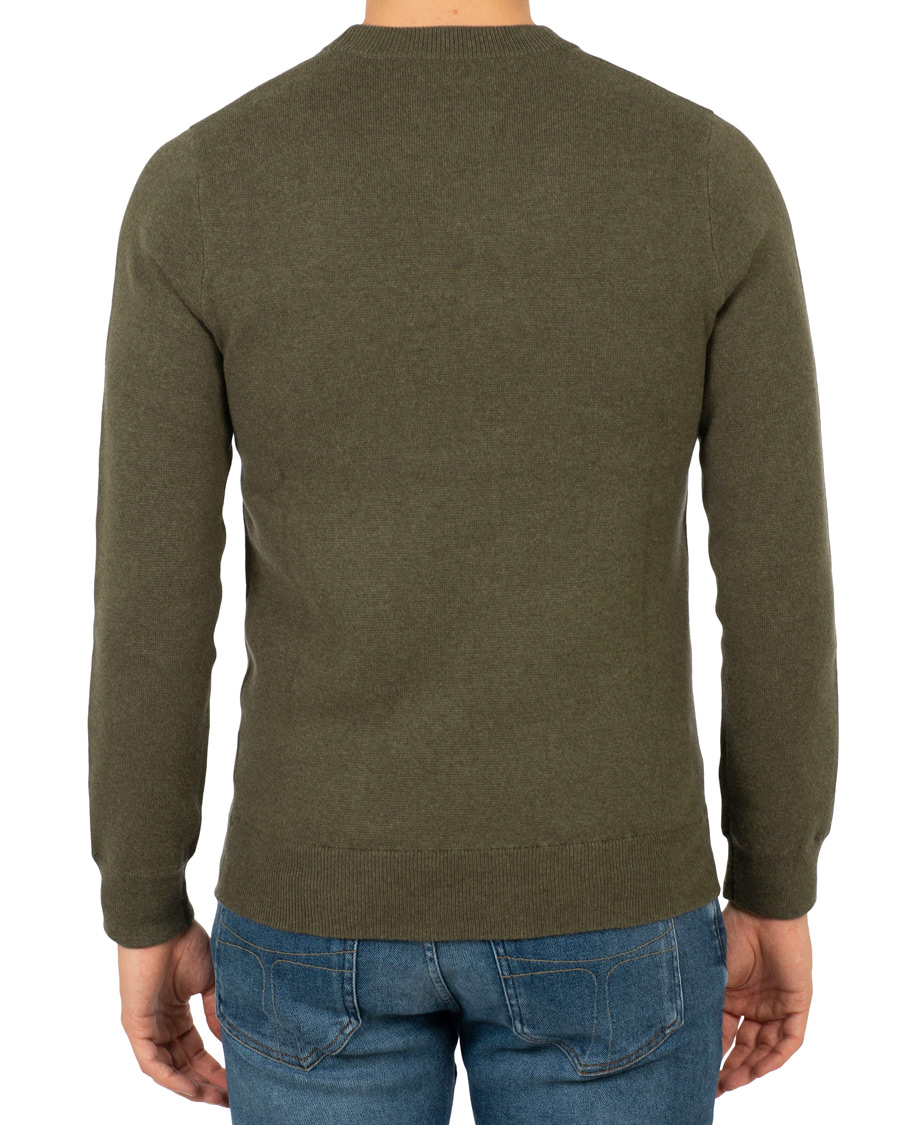 Herren | Pullover | A Day's March | Milano Knit Sweater Army Melange