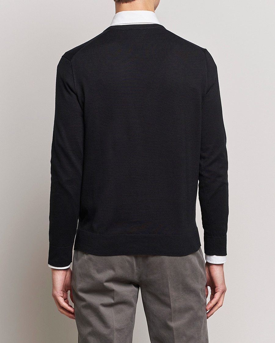 Herren | Pullover | Polo Ralph Lauren | Pima Cotton Crew Neck Pullover Polo Black