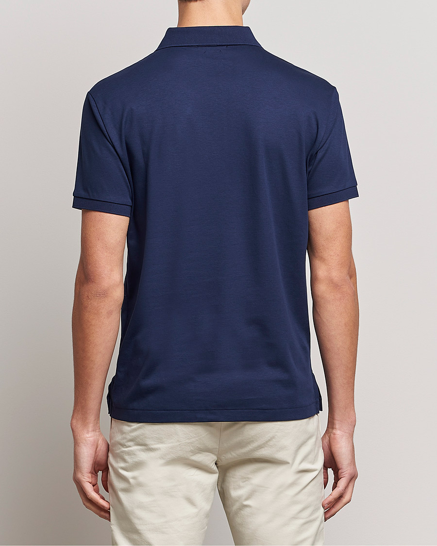 Herren | Poloshirt | Polo Ralph Lauren | Slim Fit Pima Cotton Polo Refined Navy