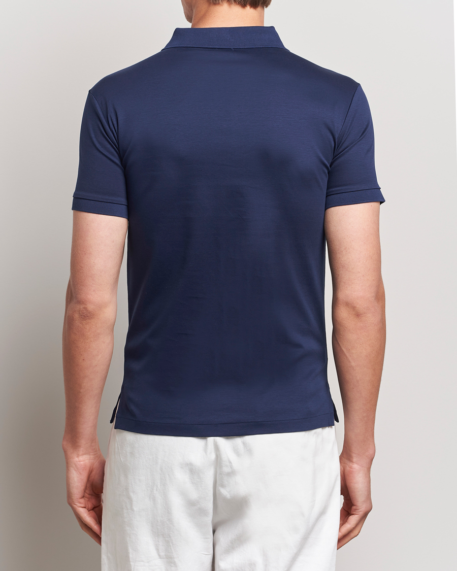 Herren | Poloshirts | Polo Ralph Lauren | Slim Fit Pima Cotton Polo Refined Navy