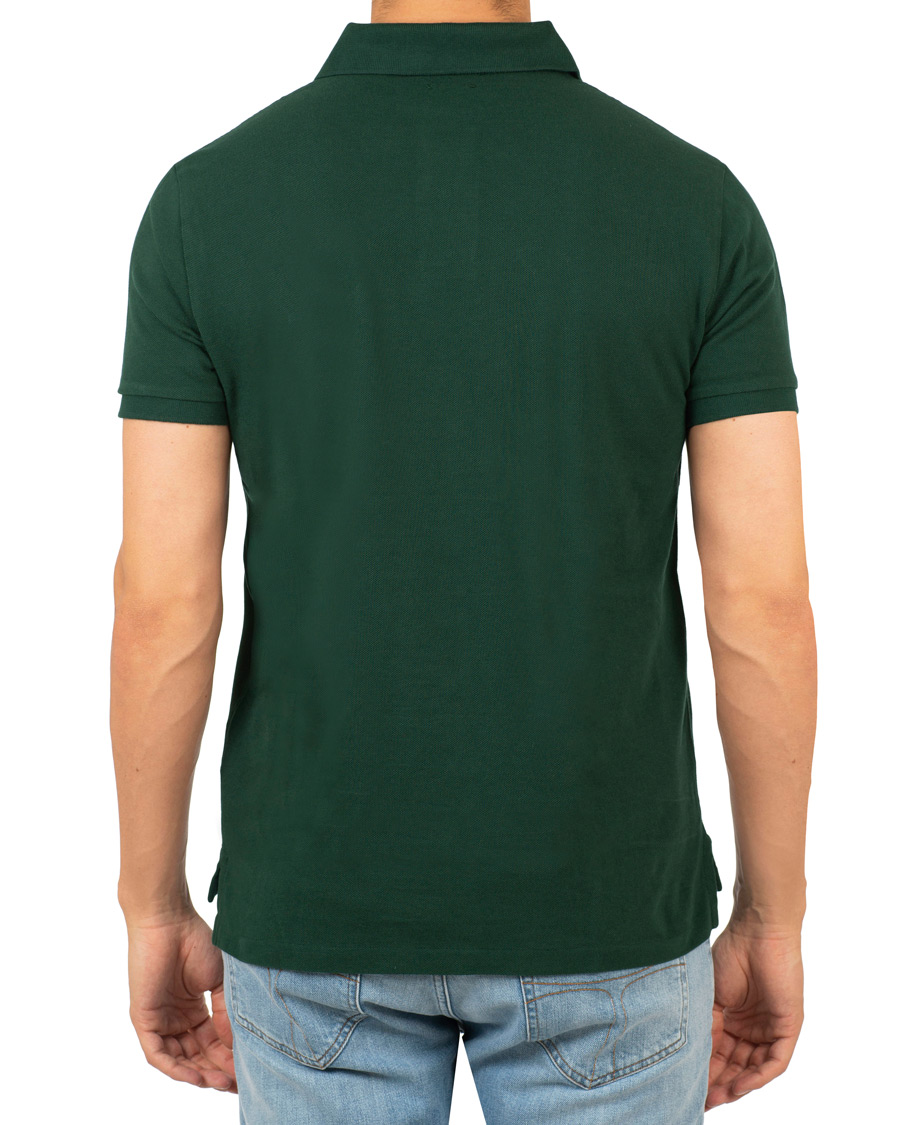 Herren | Poloshirts | Polo Ralph Lauren | Custom Slim Fit Polo College Green