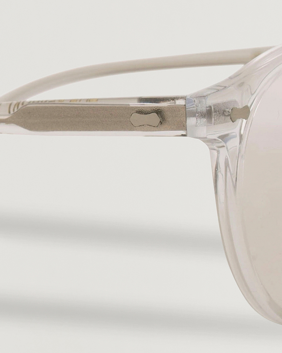 Herren | Sonnenbrillen | TBD Eyewear | Pleat Clip On Sunglasses Transparent