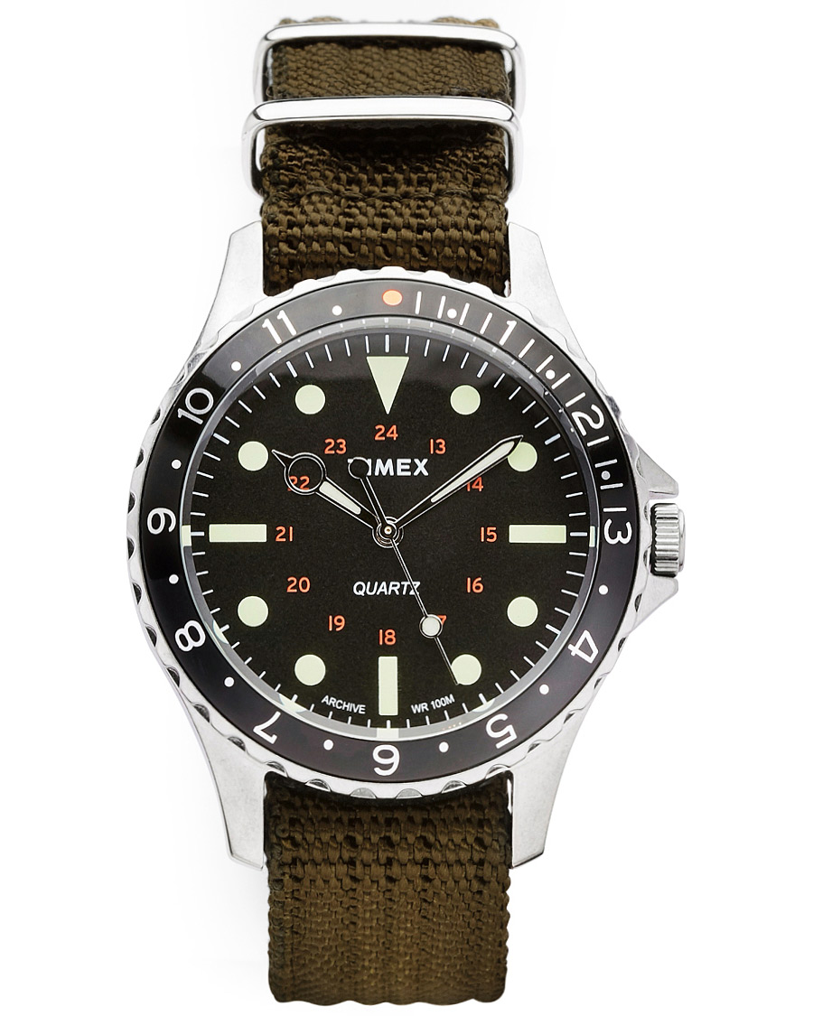 Herren | Timex Navi Harbor Steel/Black Dial | Timex | Navi Harbor Steel/Black Dial