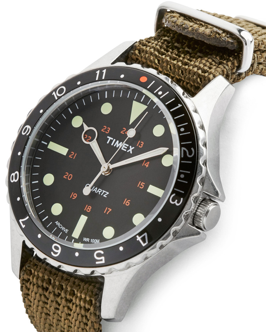 Herren | Timex Navi Harbor Steel/Black Dial | Timex | Navi Harbor Steel/Black Dial