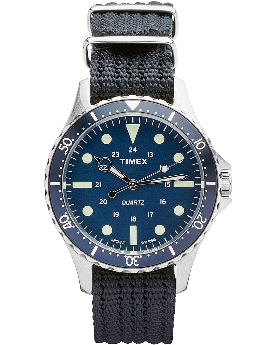 Herren | Timex Navi Harbor Steel/Blue Dial | Timex | Navi Harbor Steel/Blue Dial