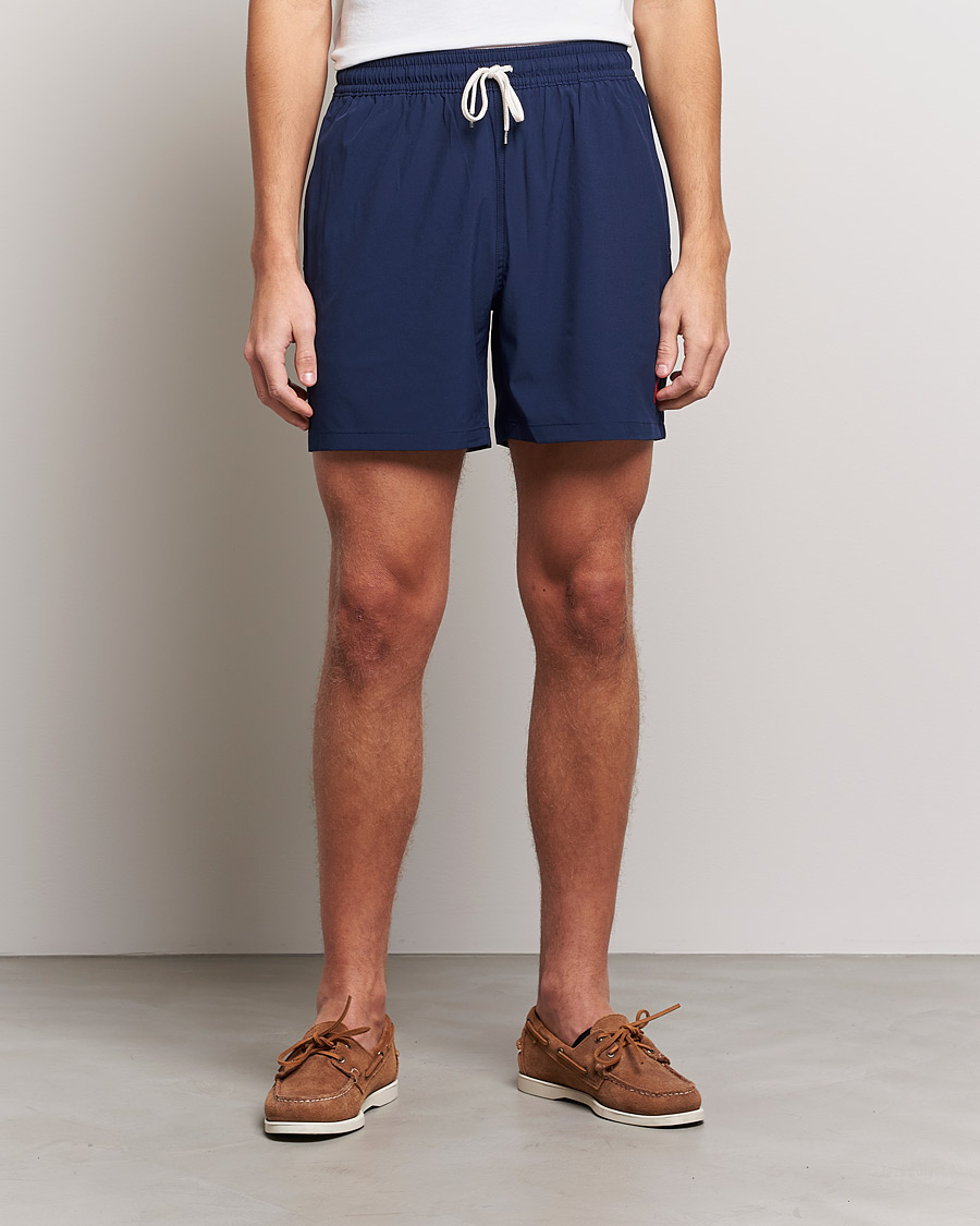 Men |  | Polo Ralph Lauren | Traveler Boxer Swimshorts Newport Navy