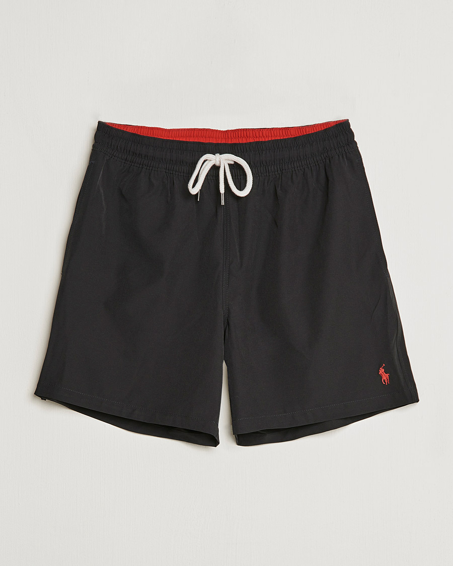 Herren | Badehosen | Polo Ralph Lauren | Traveler Boxer Swim Shorts Polo Black