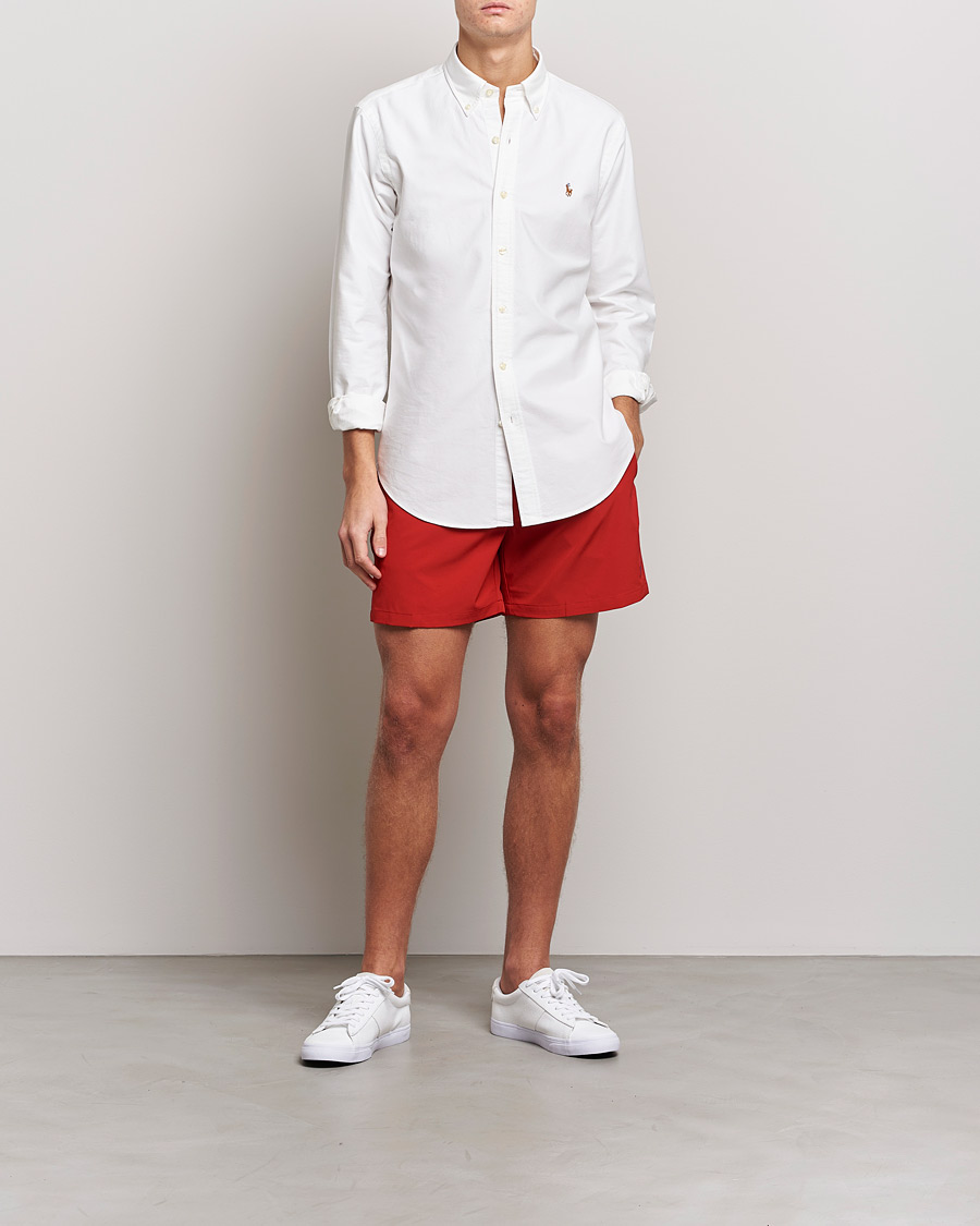 Herren | Badehosen | Polo Ralph Lauren | Traveler Boxer Swim Shorts RL Red