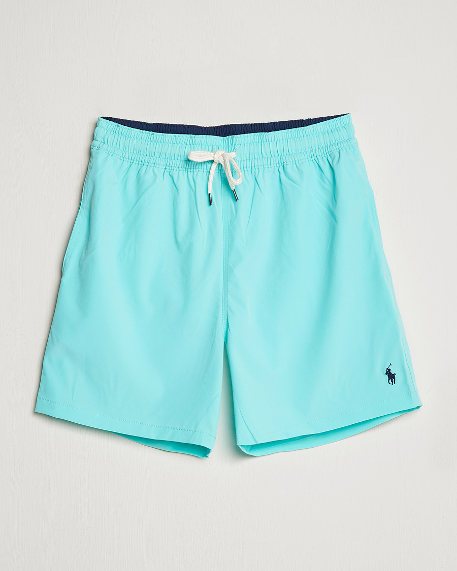 Herren | Badehosen | Polo Ralph Lauren | Traveler Boxer Swim Shorts Hammond Blue