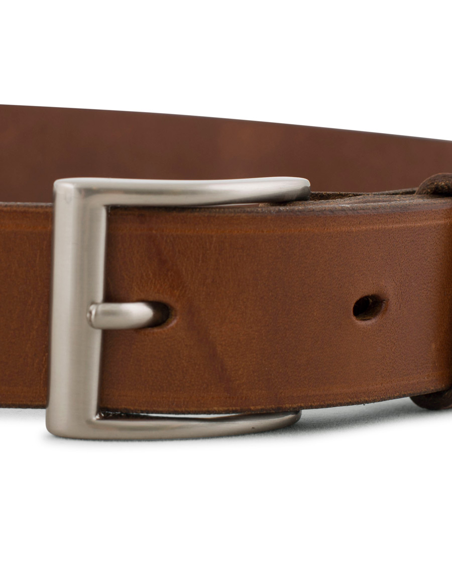 Herren | Tärnsjö Garveri Leather Belt 3cm Cognac | Tärnsjö Garveri | Leather Belt 3cm Cognac