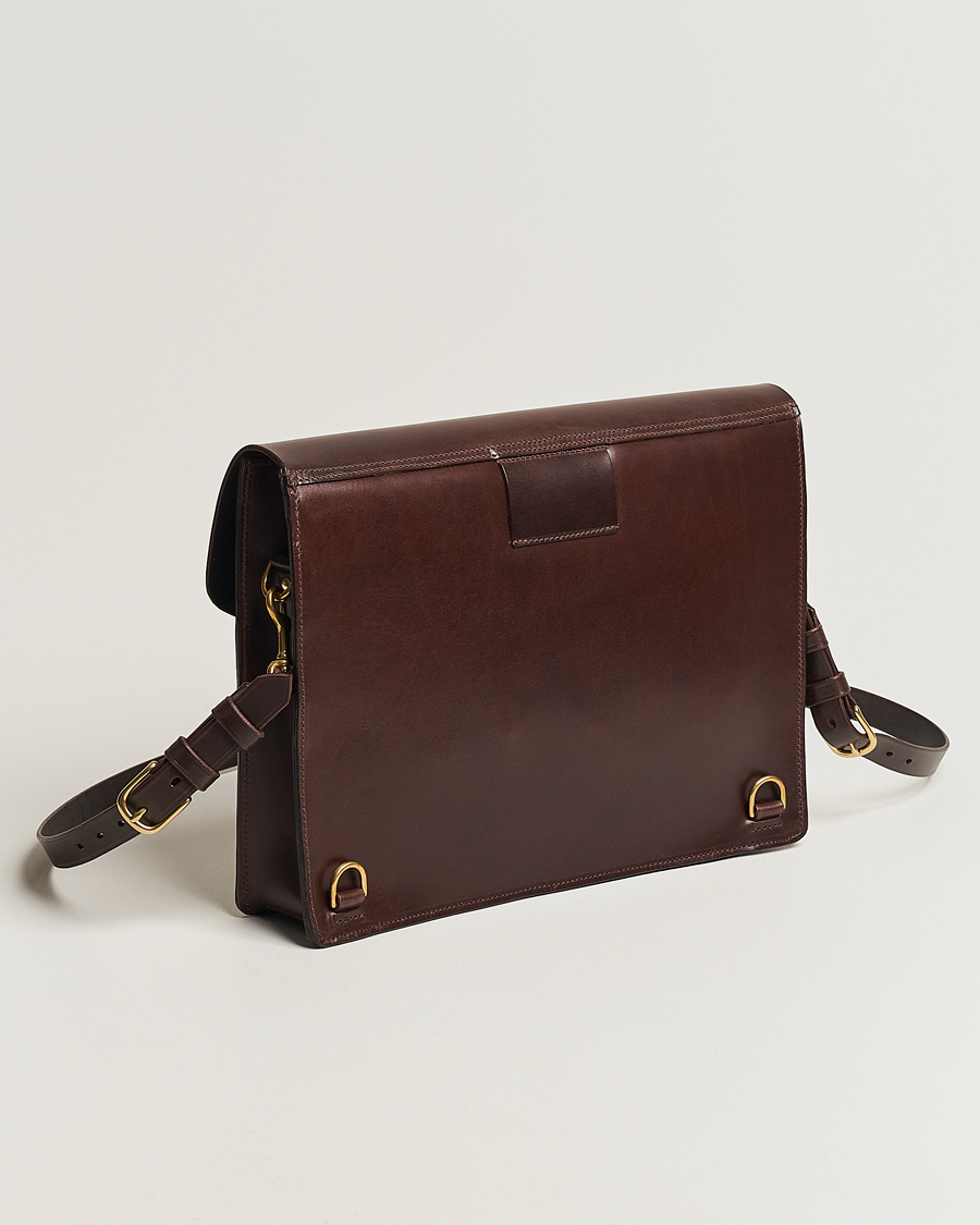 Herren | Taschen | Tärnsjö Garveri | Messenger Bag 3-In-1 Dark Brown