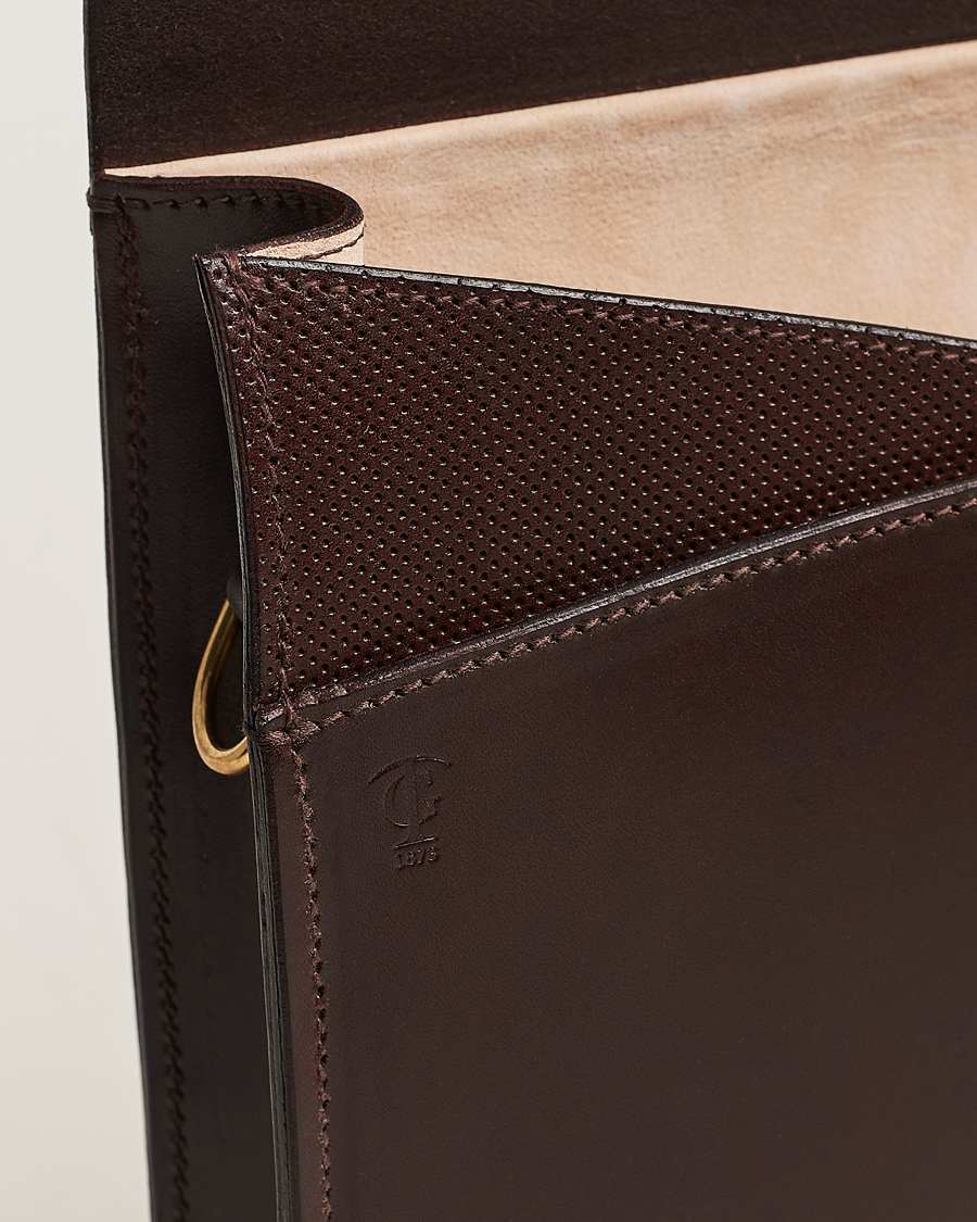 Herren | Taschen | Tärnsjö Garveri | Messenger Bag 3-In-1 Dark Brown