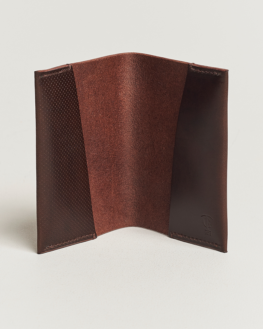 Herren | Geldbörsen | Tärnsjö Garveri | Passport Cover Dark Brown